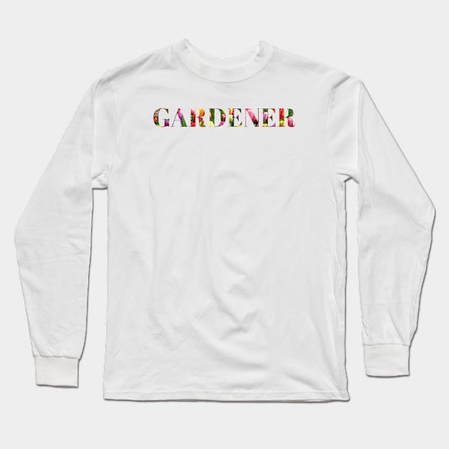 gardening Long Sleeve T-Shirt by Pinkfeathers